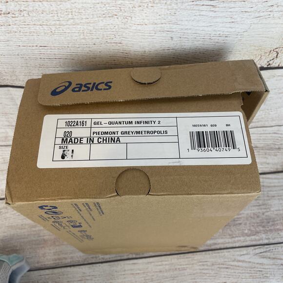 Asics Gel-Quantum Infinity 2 Womens Sz 8.5 Polar Shade Metropolis - Picture 11 of 11